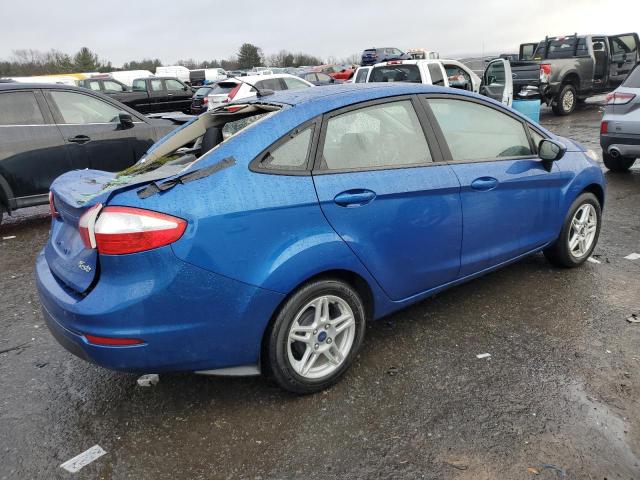 3FADP4BJ4KM126720 - 2019 FORD FIESTA SE BLUE photo 3