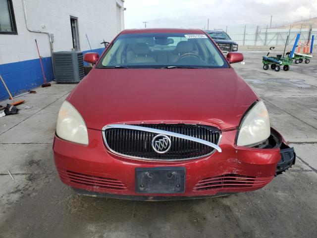 1G4HD57218U178513 - 2008 BUICK LUCERNE CXL RED photo 5