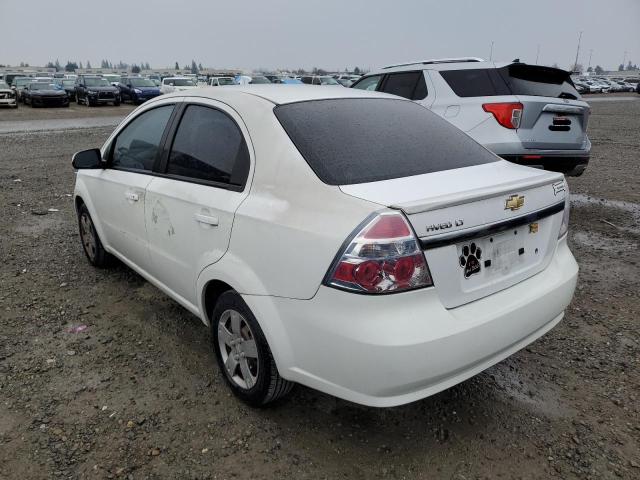 KL1TD5DE6BB193628 - 2011 CHEVROLET AVEO LS 白色 照片 2