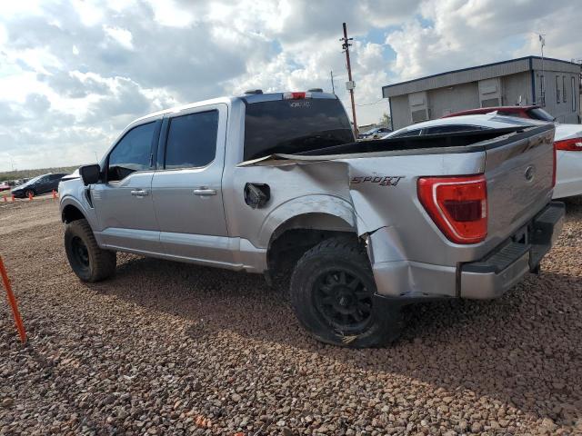 1FTFW1E81MFA93126 - 2021 FORD F150 SUPERCREW SILVER photo 2