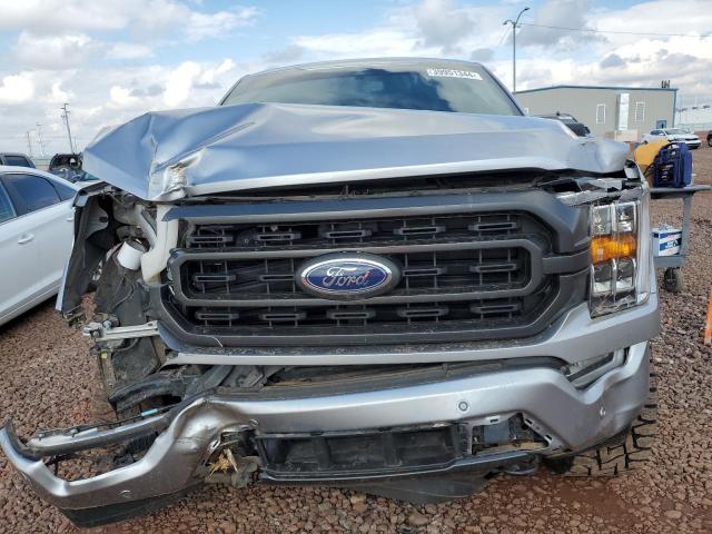 1FTFW1E81MFA93126 - 2021 FORD F150 SUPERCREW SILVER photo 5