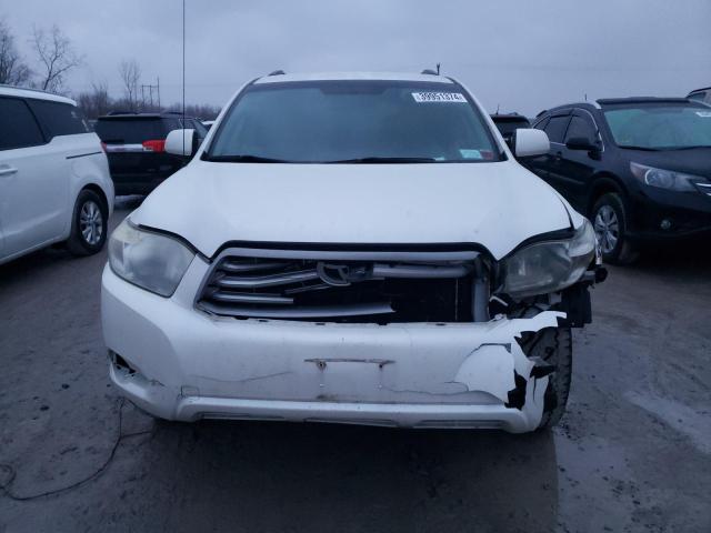 JTEES41A682044076 - 2008 TOYOTA HIGHLANDER WHITE photo 5