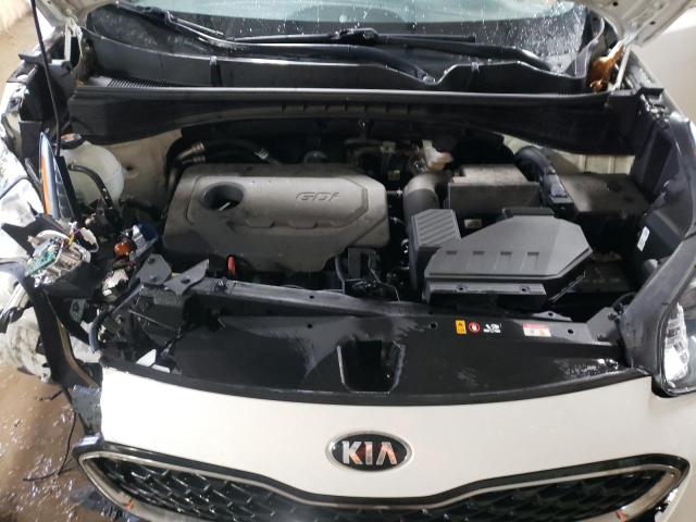 KNDPMCAC9L7688380 - 2020 KIA SPORTAGE LX WHITE photo 11