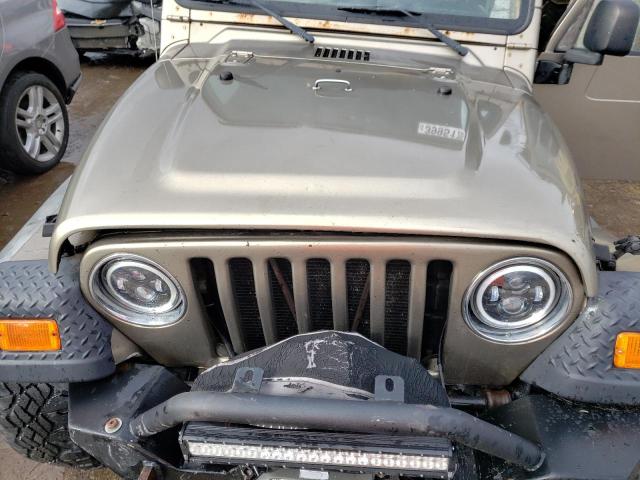 1J4FA49S13P317035 - 2003 JEEP WRANGLER / SPORT TAN photo 12