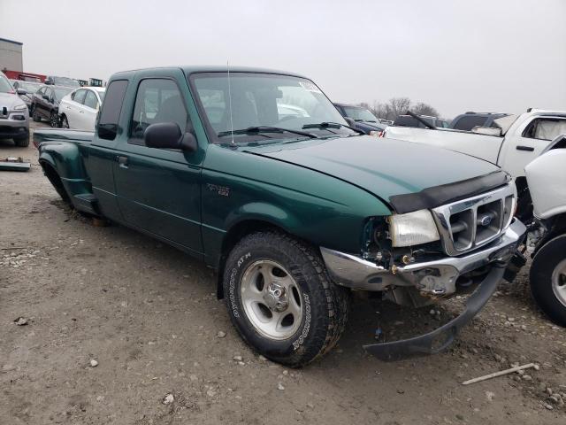 1FTZR15V1YTA84394 - 2000 FORD RANGER SUPER CAB GREEN photo 4