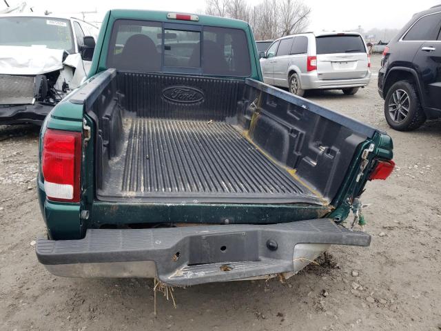 1FTZR15V1YTA84394 - 2000 FORD RANGER SUPER CAB GREEN photo 6