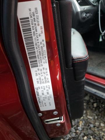 1C4PJMBB9EW310394 - 2014 JEEP CHEROKEE TRAILHAWK წითელი ფოტო 12