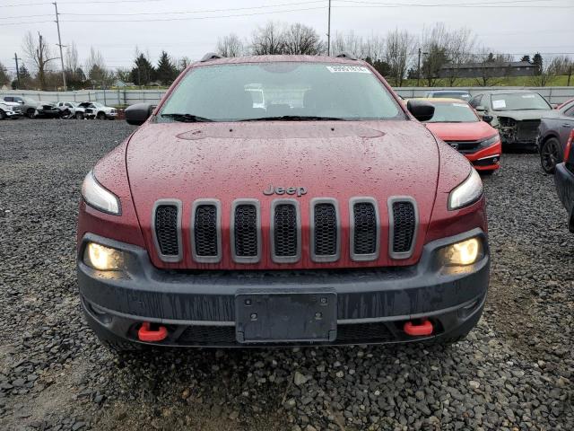 1C4PJMBB9EW310394 - 2014 JEEP CHEROKEE TRAILHAWK წითელი ფოტო 5