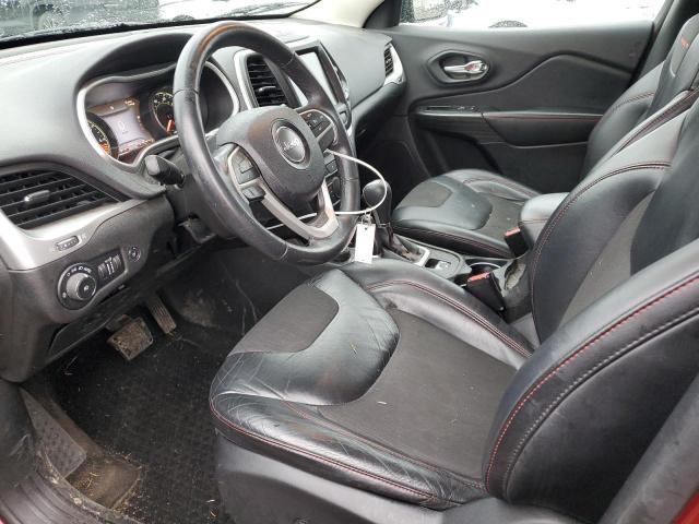 1C4PJMBB9EW310394 - 2014 JEEP CHEROKEE TRAILHAWK წითელი ფოტო 7