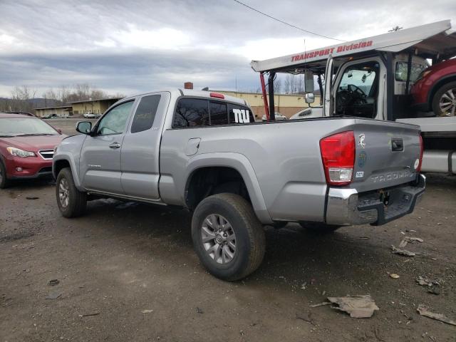 5TFRX5GN1GX066009 - 2016 TOYOTA TACOMA ACCESS CAB ვერცხლისფერი ფოტო 2