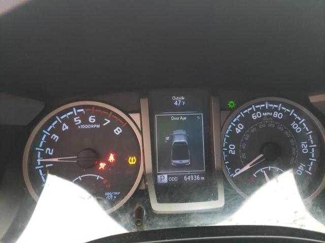 5TFRX5GN1GX066009 - 2016 TOYOTA TACOMA ACCESS CAB ვერცხლისფერი ფოტო 9