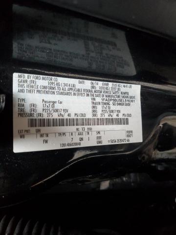 1FADP5BU5EL516361 - 2014 FORD C-MAX SEL BLACK photo 13