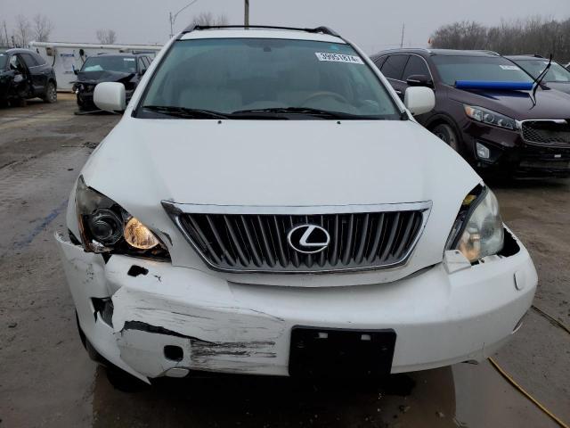 2T2HK31U18C094600 - 2008 LEXUS RX 350 WHITE photo 5