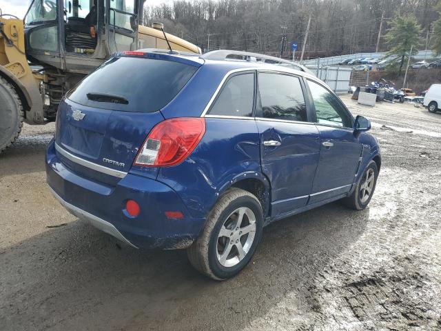 3GNAL3EK1DS541068 - 2013 CHEVROLET CAPTIVA LT BLUE photo 3