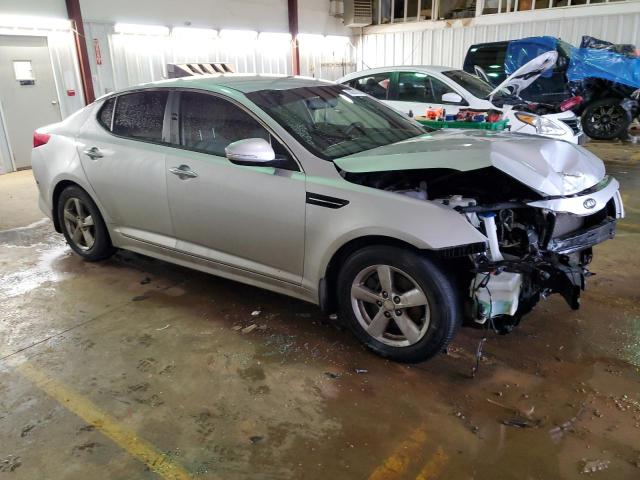 5XXGM4A74EG346516 - 2014 KIA OPTIMA LX SILVER photo 4