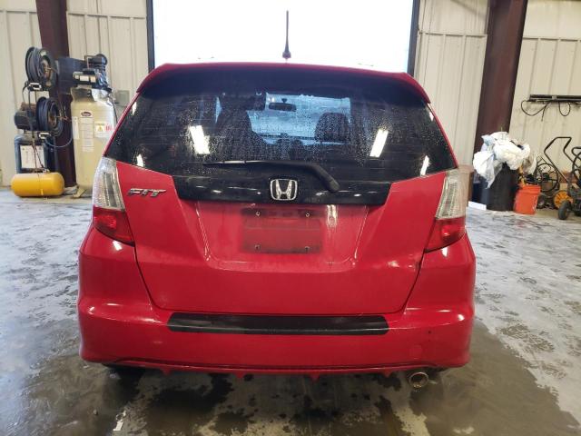 JHMGE8H56CC019460 - 2012 HONDA FIT SPORT RED photo 6