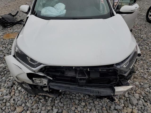 2HKRW2H87KH672865 - 2019 HONDA CR-V EXL WHITE photo 12