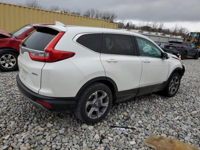 2HKRW2H87KH672865 - 2019 HONDA CR-V EXL WHITE photo 3