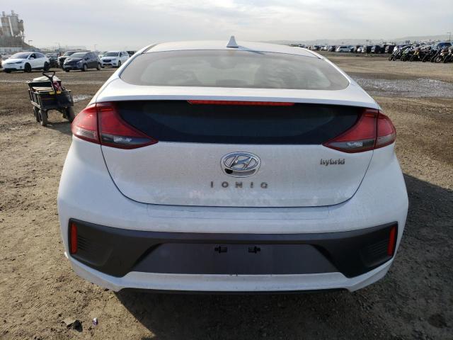 KMHC75LC4LU226353 - 2020 HYUNDAI IONIQ SE WHITE photo 6