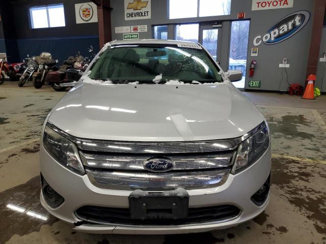 3FAHP0HA4CR345103 - 2012 FORD FUSION SE SILVER photo 5