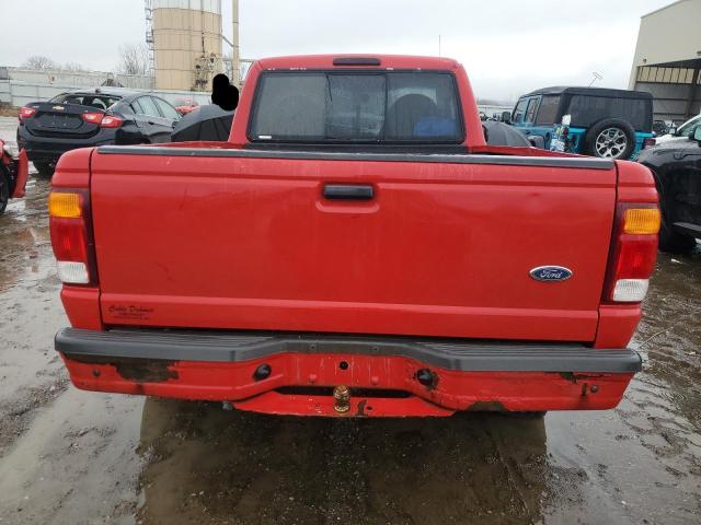 1FTYR10V5XPA16996 - 1999 FORD RANGER RED photo 6