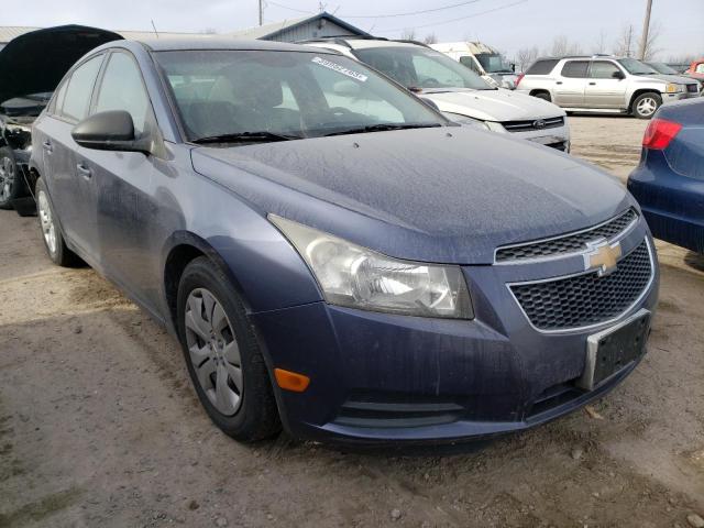 1G1PA5SH2D7222010 - 2013 CHEVROLET CRUZ LS BLUE photo 4