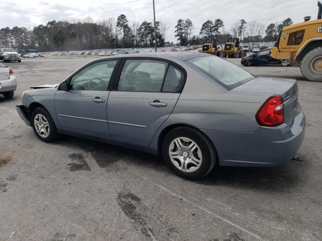 1G1ZS57F37F257274 - 2007 CHEVROLET MALIBU LS BLUE photo 2