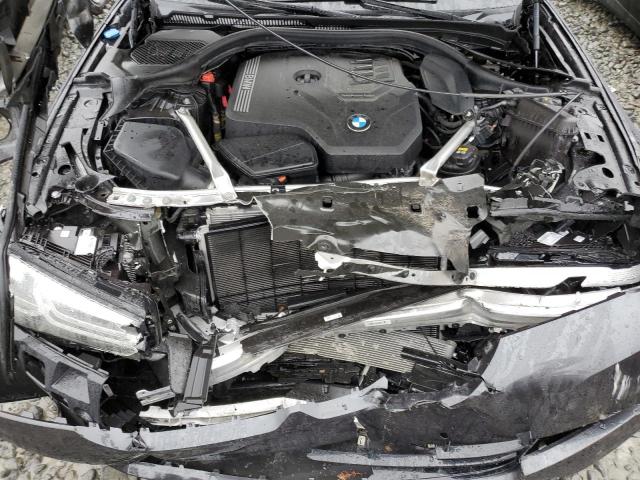 WBA13BJ00NWX53759 - 2022 BMW 530 XI GRAY photo 11