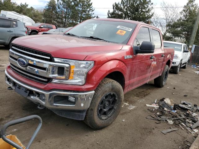 1FTEW1EP7KKC86033 - 2019 FORD F150 SUPERCREW RED photo 1