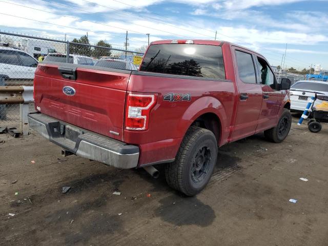 1FTEW1EP7KKC86033 - 2019 FORD F150 SUPERCREW RED photo 3