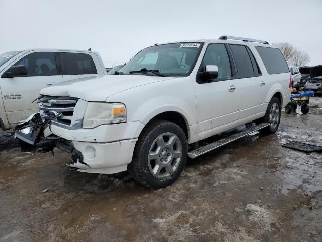 1FMJK2A59DEF27009 - 2013 FORD EXPEDITION EL LIMITED WHITE photo 1