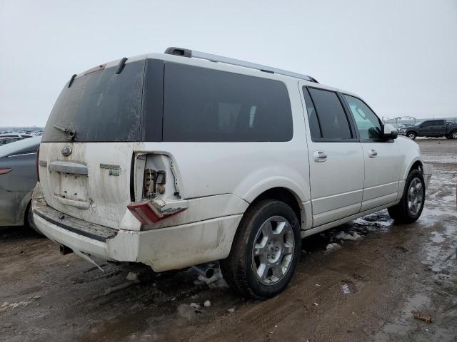 1FMJK2A59DEF27009 - 2013 FORD EXPEDITION EL LIMITED WHITE photo 3