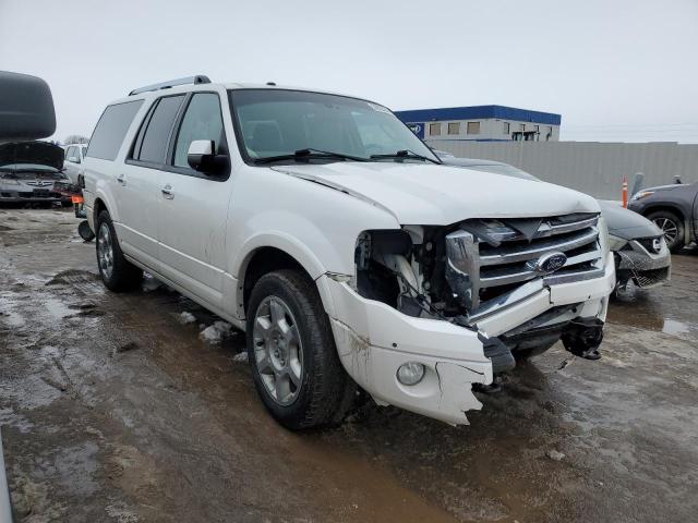 1FMJK2A59DEF27009 - 2013 FORD EXPEDITION EL LIMITED WHITE photo 4