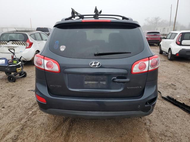 5XYZH4AG6BG039238 - 2011 HYUNDAI SANTA FE SE BLUE photo 6