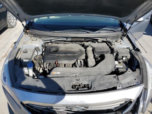 5NPE24AF8HH479096 - 2017 HYUNDAI SONATA SE SILVER photo 11