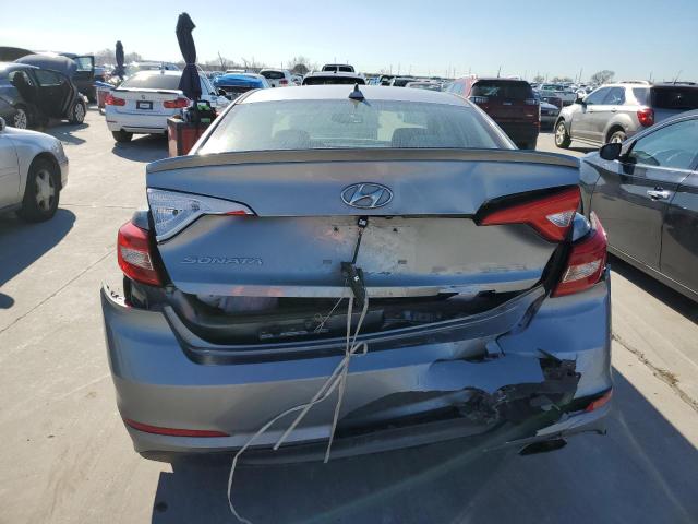 5NPE24AF8HH479096 - 2017 HYUNDAI SONATA SE SILVER photo 6