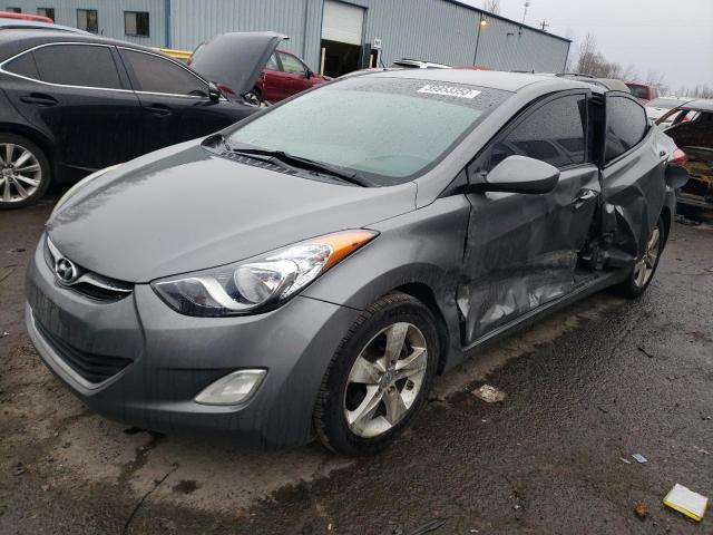 5NPDH4AE6CH135812 - 2012 HYUNDAI ELANTRA GLS SILVER photo 1