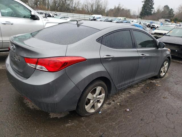 5NPDH4AE6CH135812 - 2012 HYUNDAI ELANTRA GLS SILVER photo 3