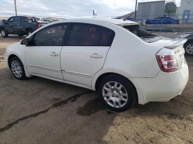 3N1AB6AP2CL783359 - 2012 NISSAN SENTRA 2.0 WHITE photo 2