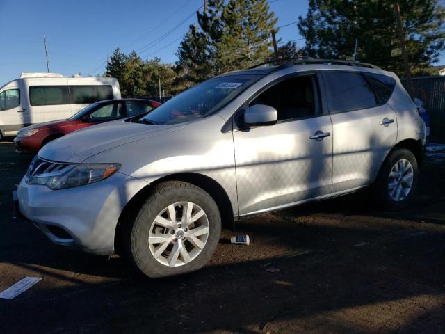 JN8AZ1MW3CW239613 - 2012 NISSAN MURANO S GRAY photo 1