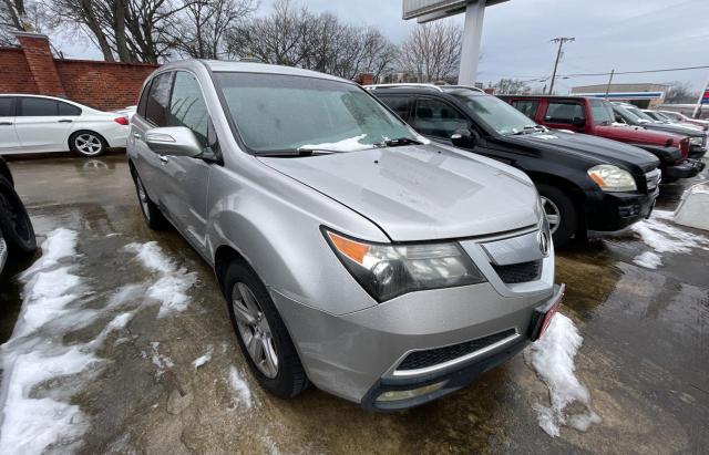 2HNYD2H67BH501343 - 2011 ACURA MDX TECHNOLOGY SILVER photo 1