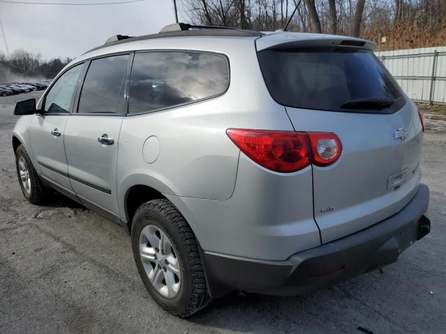 1GNKVFED1BJ110679 - 2011 CHEVROLET TRAVERSE LS SILVER photo 2