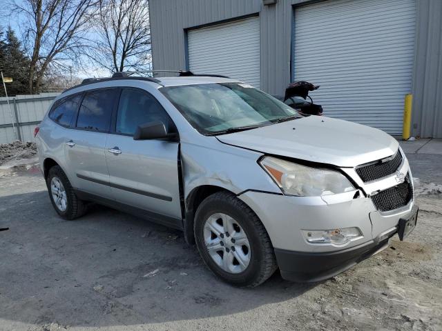 1GNKVFED1BJ110679 - 2011 CHEVROLET TRAVERSE LS SILVER photo 4