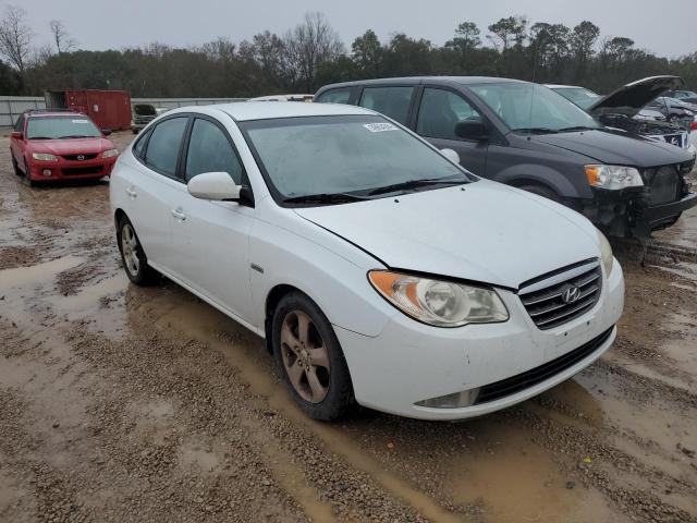 KMHDU46D27U110229 - 2007 HYUNDAI ELANTRA GLS WHITE photo 4