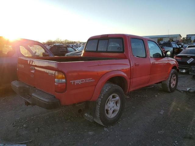 5TEHN72N01Z831764 - 2001 TOYOTA TACOMA DOUBLE CAB 红色 照片 3