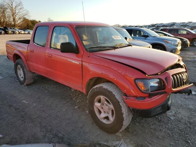 5TEHN72N01Z831764 - 2001 TOYOTA TACOMA DOUBLE CAB RED photo 4