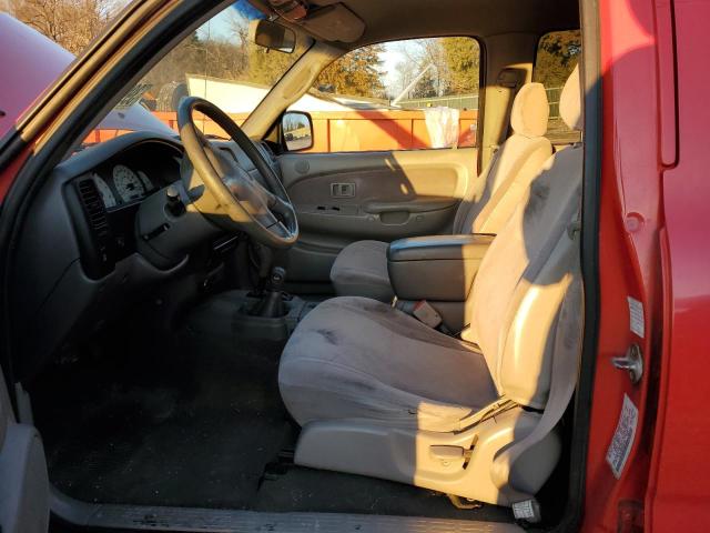 5TEHN72N01Z831764 - 2001 TOYOTA TACOMA DOUBLE CAB 红色 照片 7