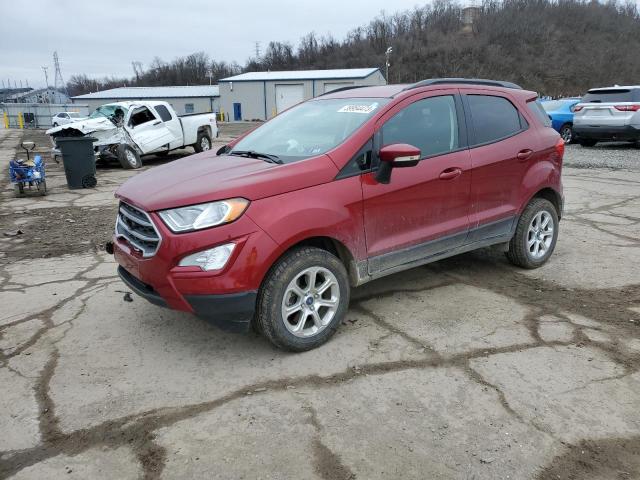 MAJ6P1UL8JC249202 - 2018 FORD ECOSPORT SE RED photo 1