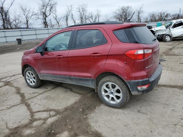 MAJ6P1UL8JC249202 - 2018 FORD ECOSPORT SE RED photo 2