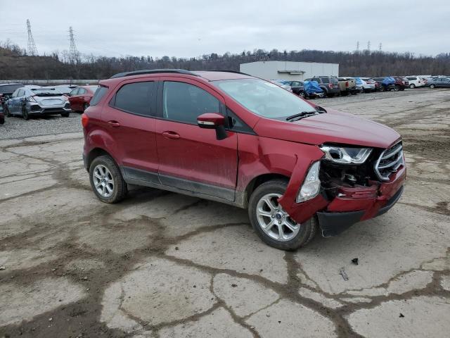 MAJ6P1UL8JC249202 - 2018 FORD ECOSPORT SE RED photo 4